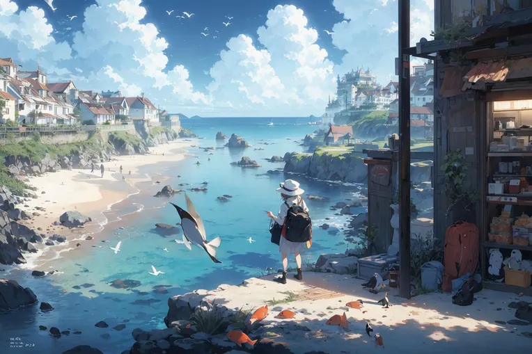 Anime,Anime Scene,Girl,LoRA,SD 1.5