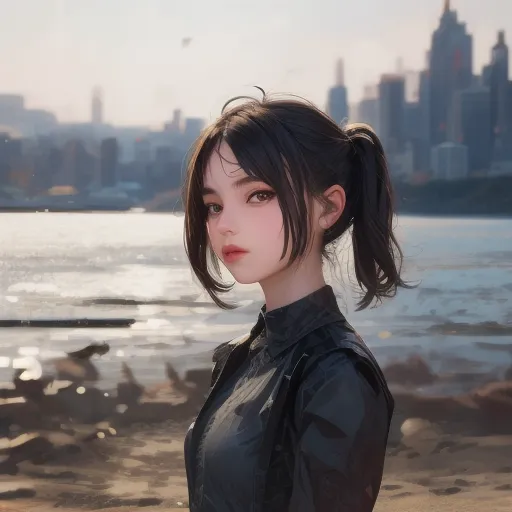 CGI style,Anime Character,Girl,LoRA,SD 1.5
