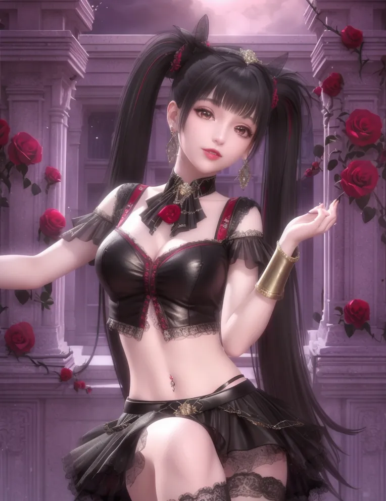 CGI style,Anime Character,Girl,LoRA,SD 1.5