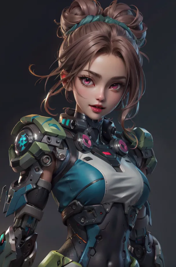 CGI style,Anime Character,Girl,Checkpoint,SD 1.5