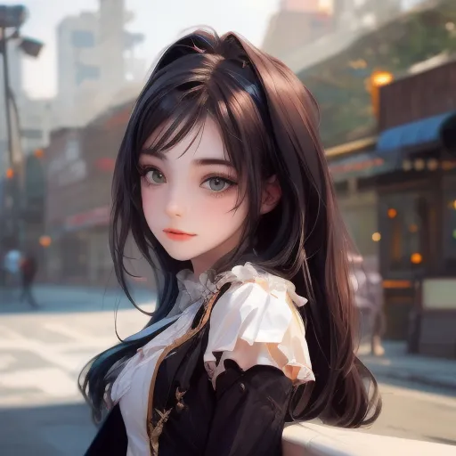 CGI style,Anime Character,Girl,LoRA,SD 1.5