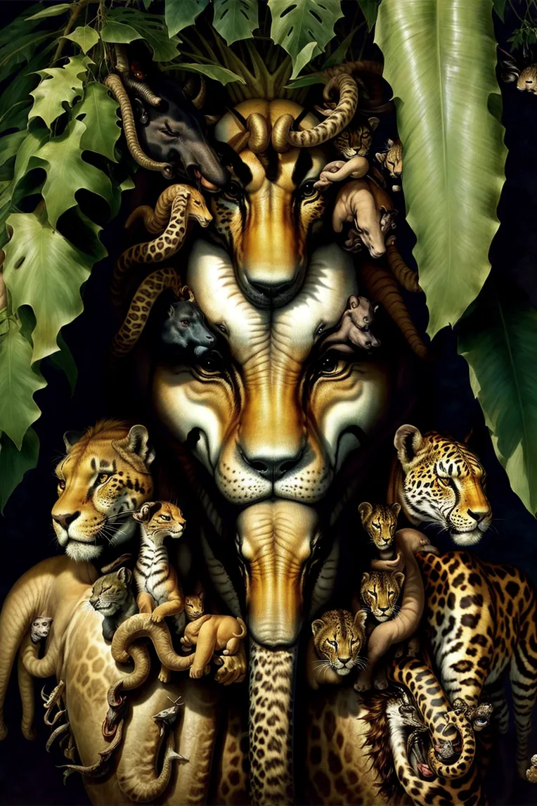 CGI style,Craft Style,Traditional Painting Media,LoRA,SD 1.5