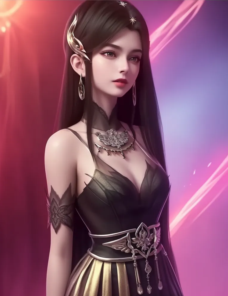 CGI style,Anime Character,Girl,LoRA,SD 1.5
