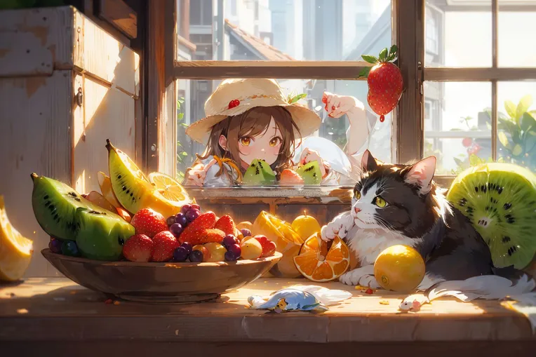 Anime,Anime Scene,Girl,LoRA,SD 1.5