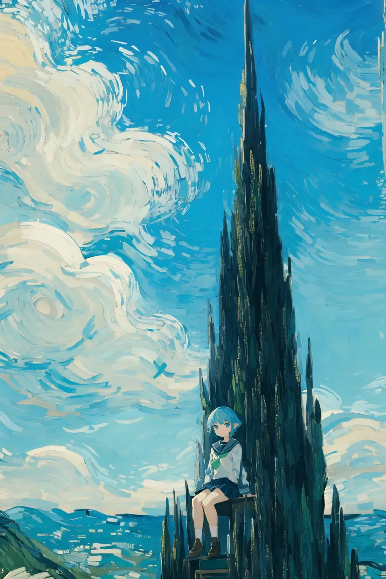 Anime Style,Classic Painting,Boy,LoRA,SD 1.5