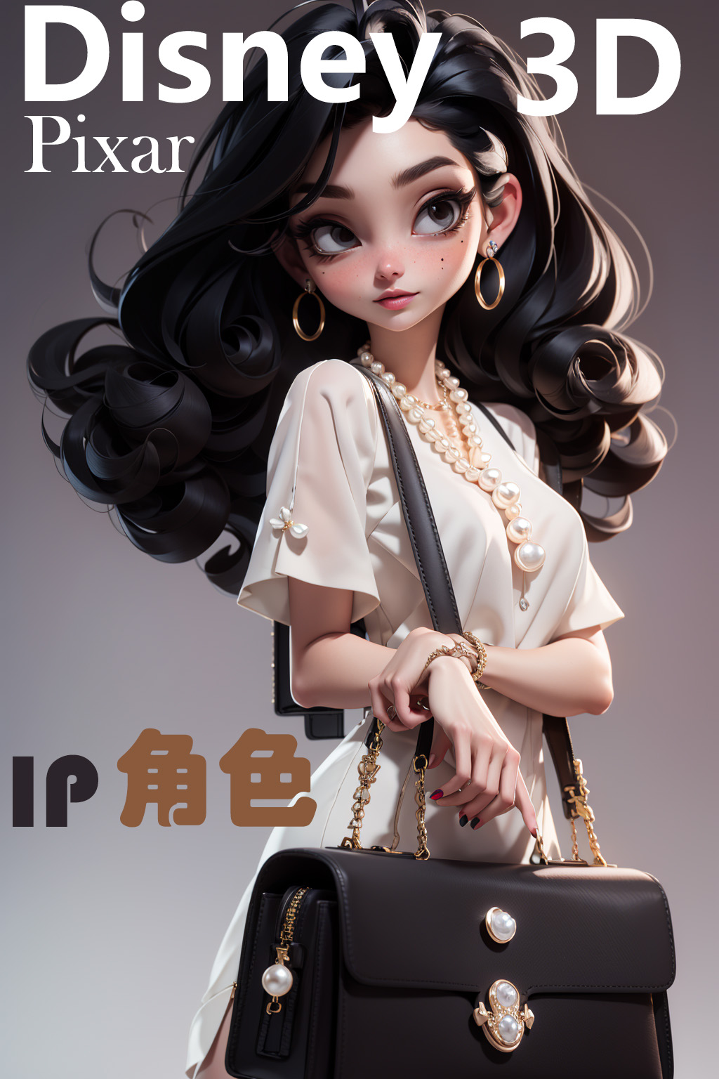 3D character Intellectual Property Disney style v1.0