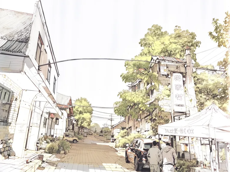 Hand-Drawn,Architectural Design,Building,LoRA,SD 1.5