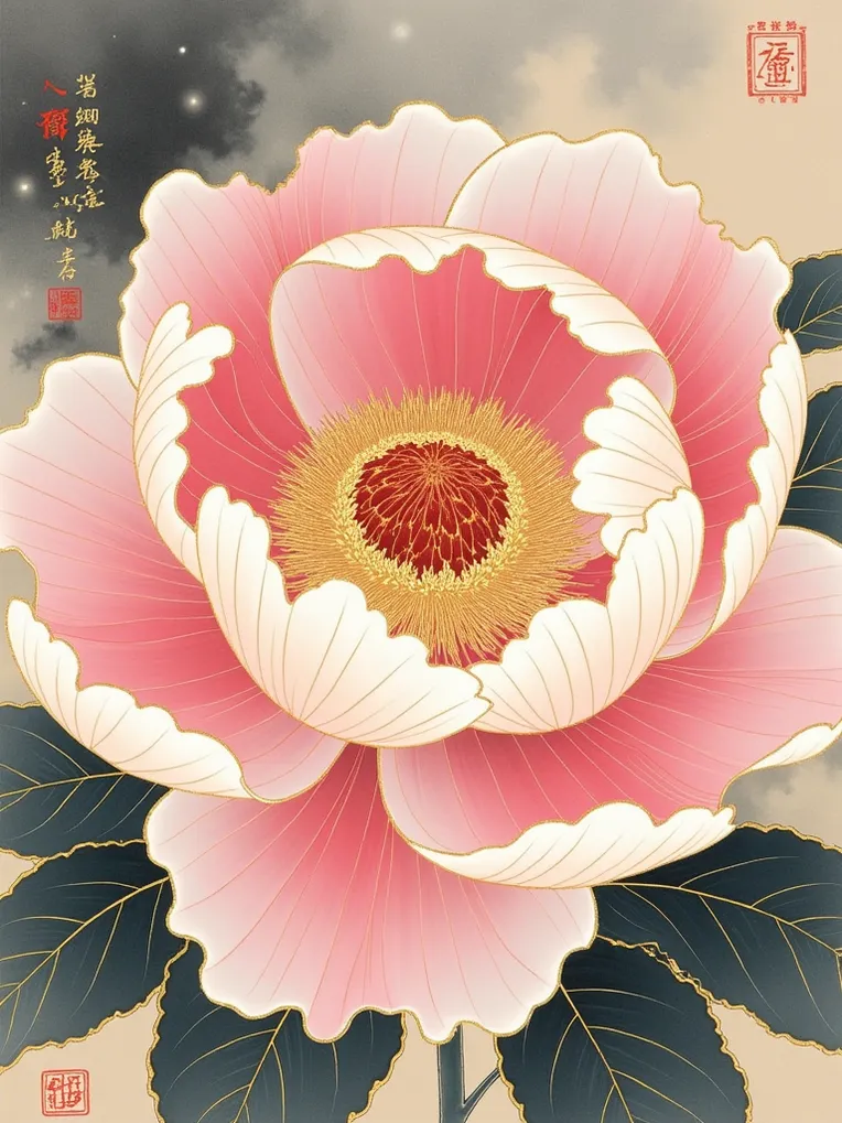 阿容容_细腻勾线的中国工笔画-LoRA-371464523-Shakker