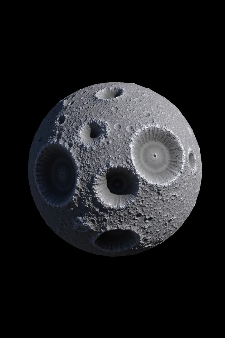 岩石材质-小行星-陨石-外星球_星际空间CG科幻背景-LoRA