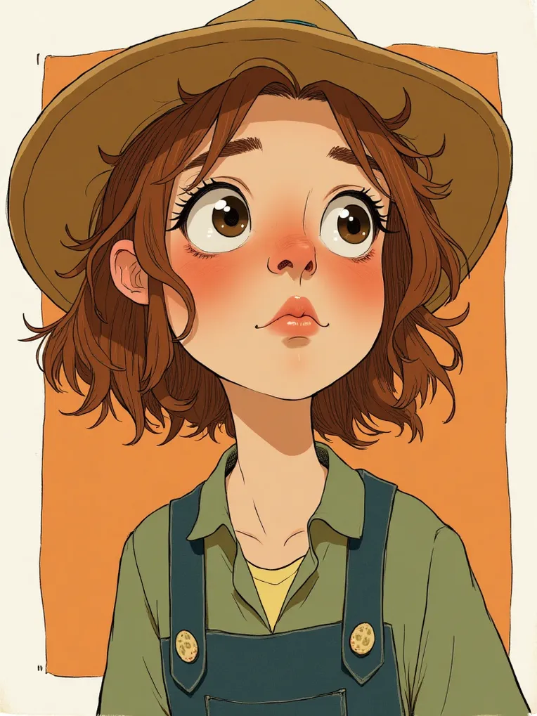 Traditional Painting Media,Girl,Style Boost,LoRA,FLUX.1