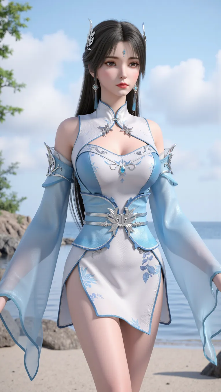 CGI style,Girl,Game Icon & Prop Design,LoRA,FLUX.1