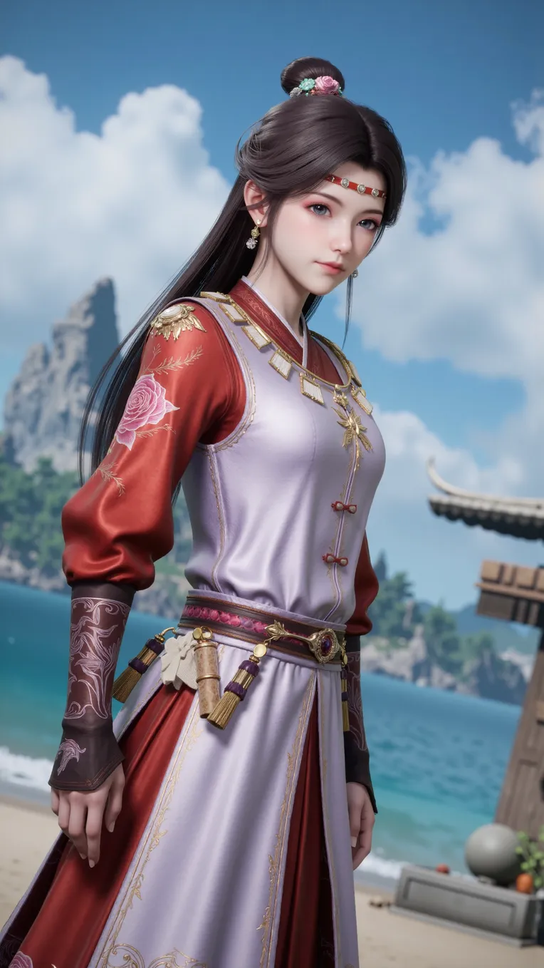 CGI style,Girl,Game Icon & Prop Design,LoRA,FLUX.1