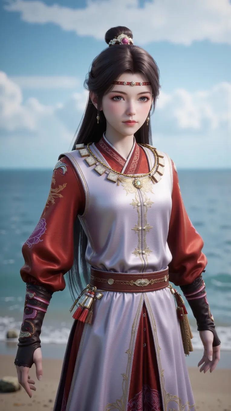 CGI style,Girl,Game Icon & Prop Design,LoRA,FLUX.1