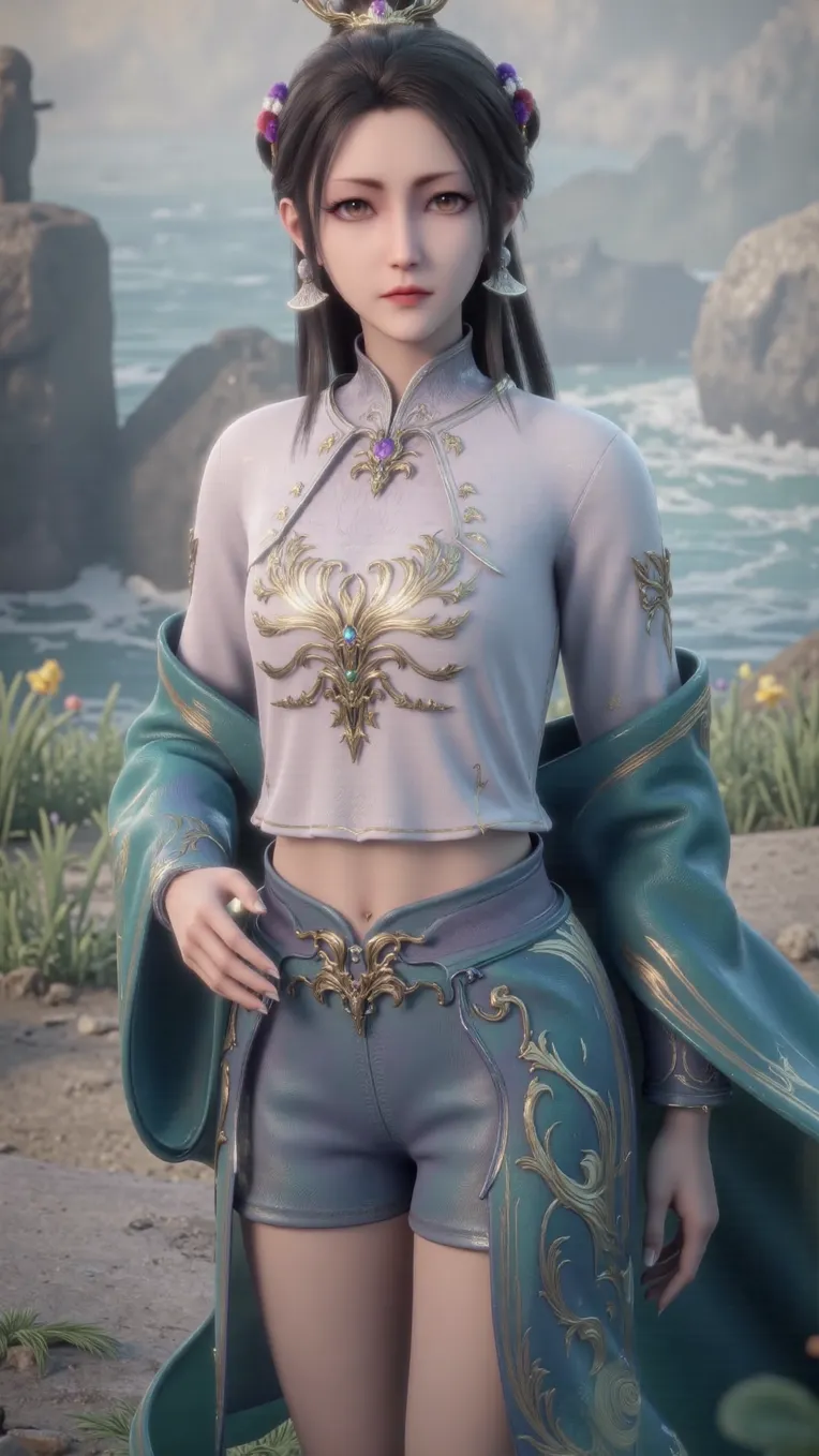 CGI style,Girl,Game Icon & Prop Design,LoRA,FLUX.1