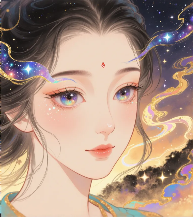 Illustration,Chinese Style,Girl,LoRA,FLUX.1