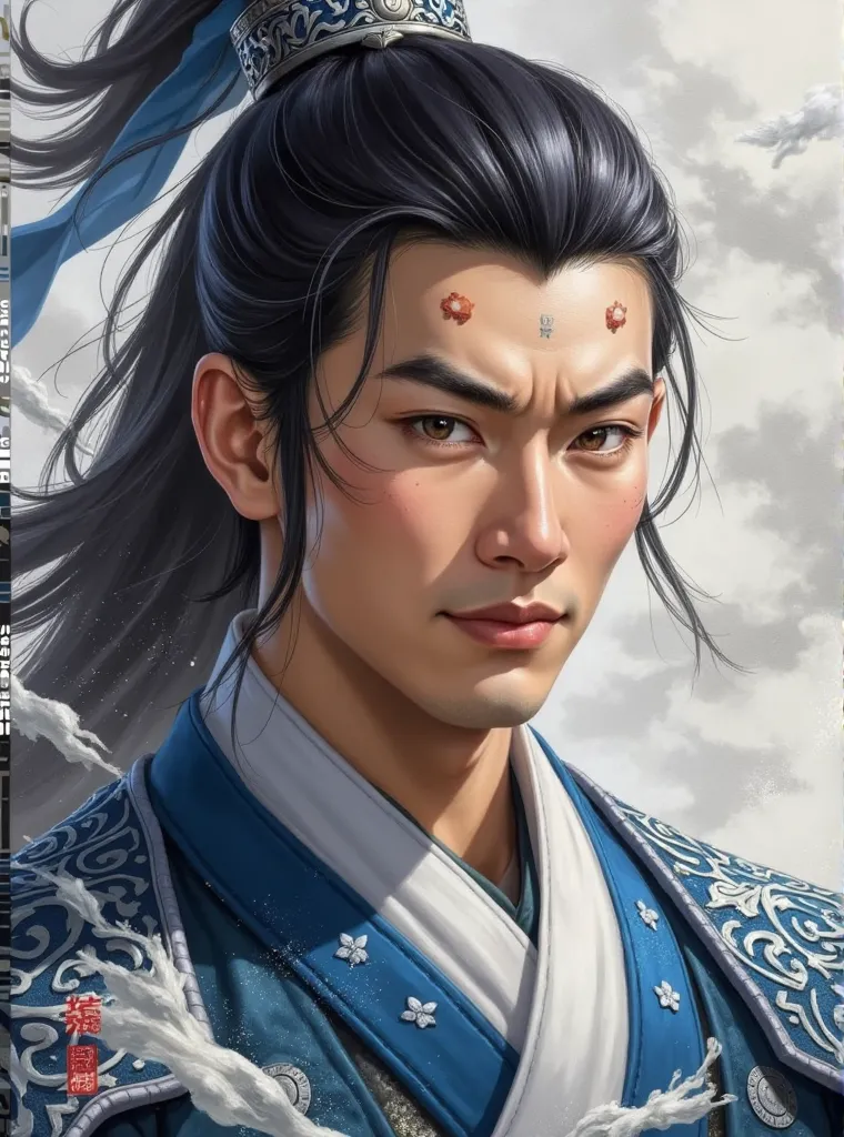 Chinese Style,Traditional Painting Media,Boy,LoRA,FLUX.1