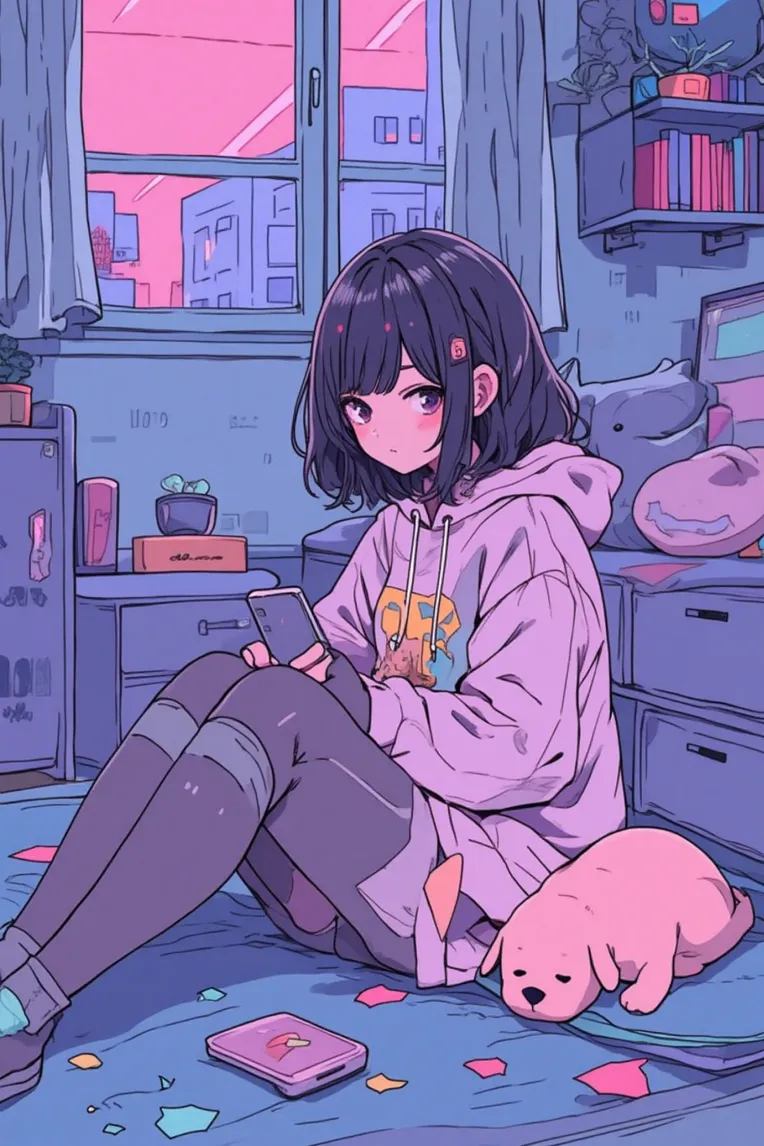 Anime Style,Girl,Style Boost,LoRA,FLUX.1