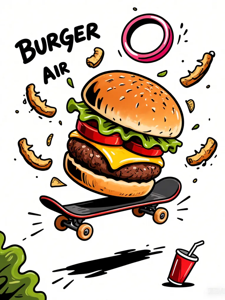 Flat Illustration,Boy,Style Boost,LoRA,FLUX.1