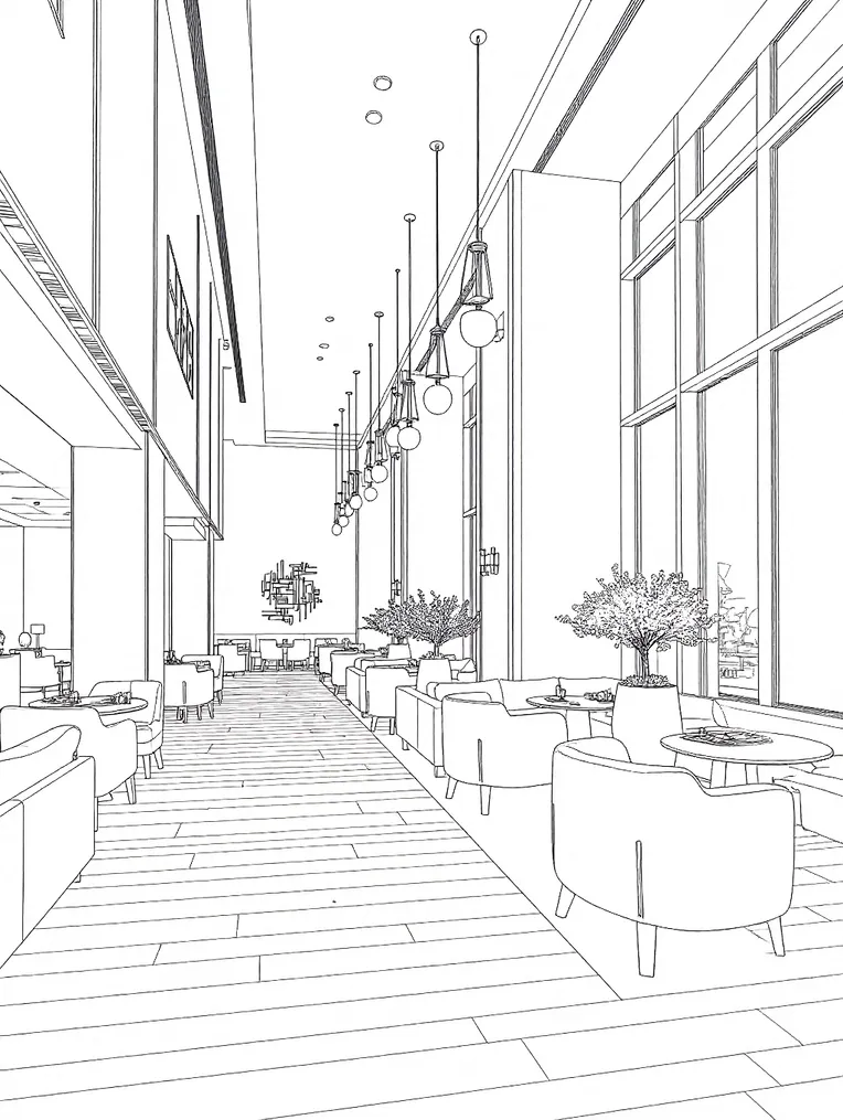 Traditional Painting Media,Building,Style Boost,LoRA,