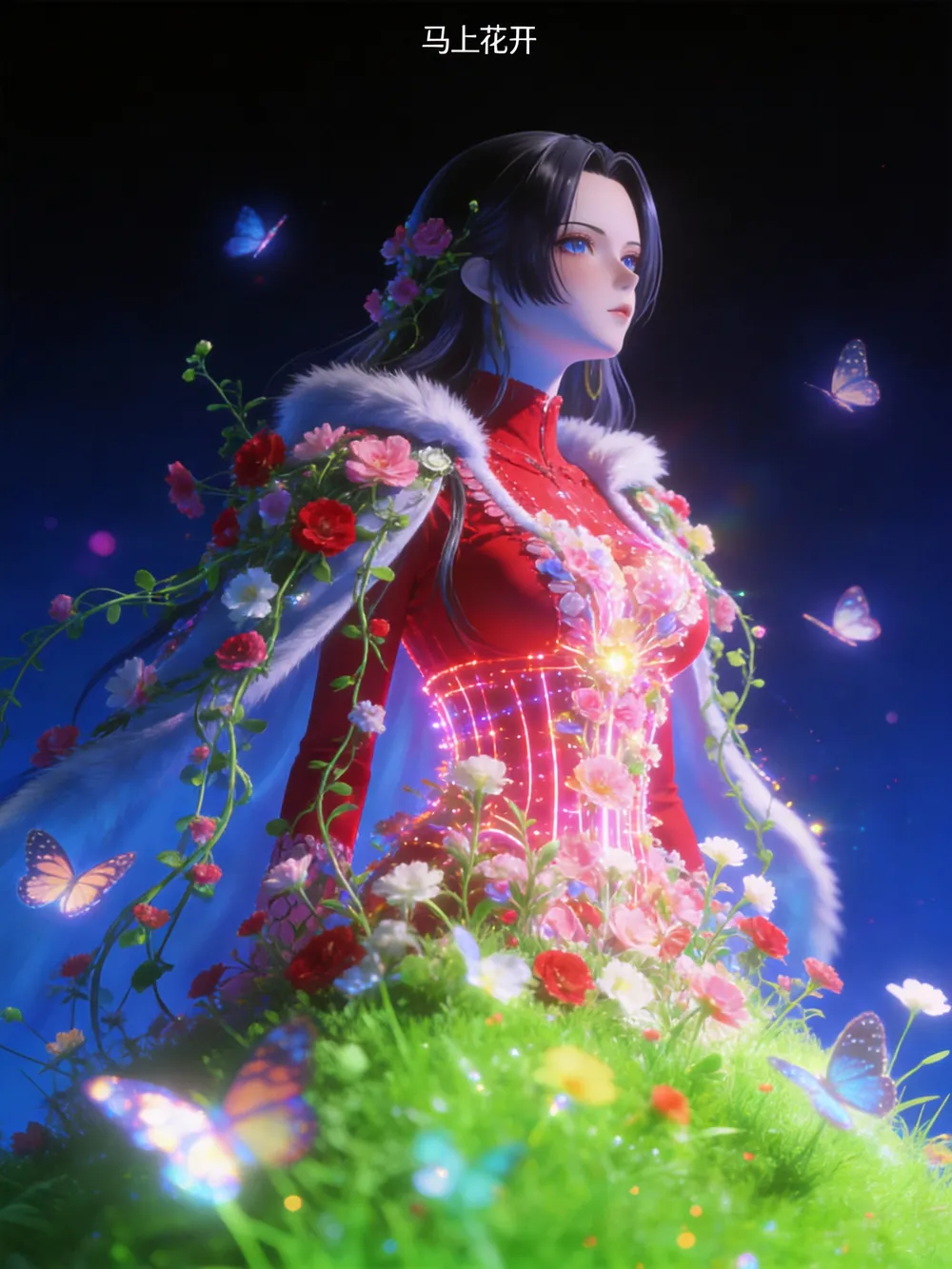万物可转梦幻繁花--青丘-LiblibAI