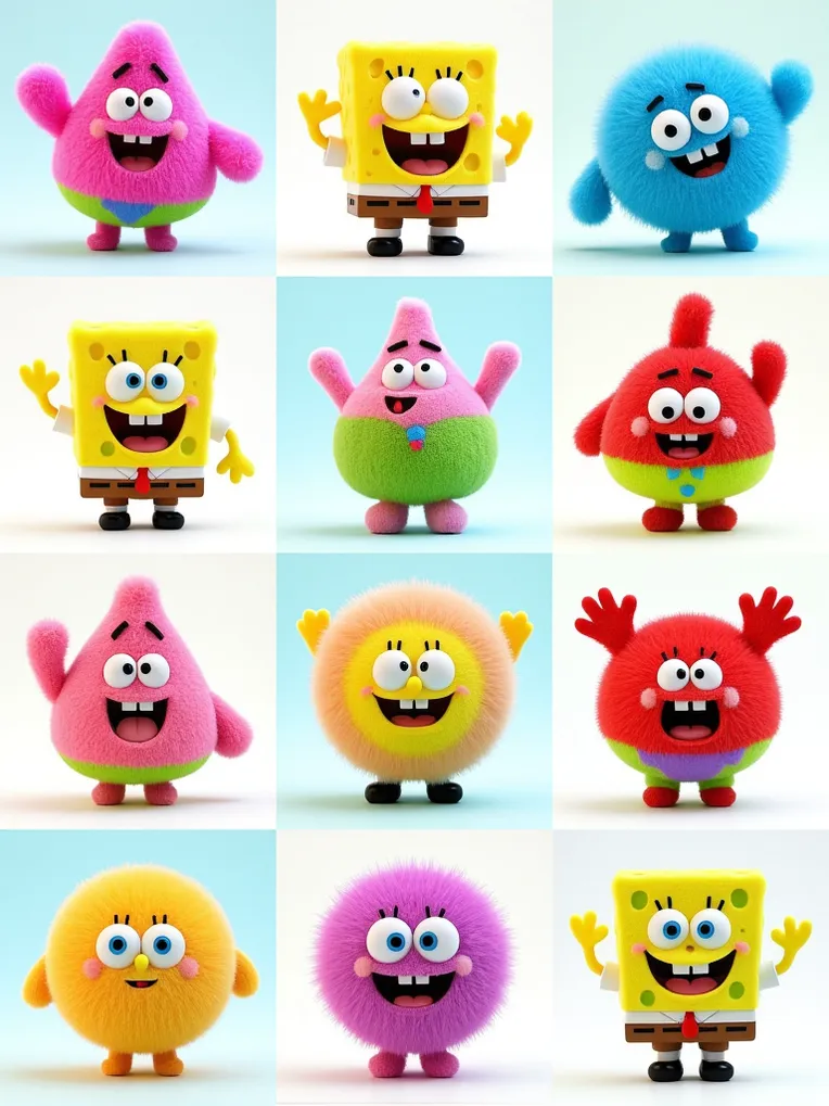 Anime Character,Girl,Composition Control,LoRA,FLUX.1