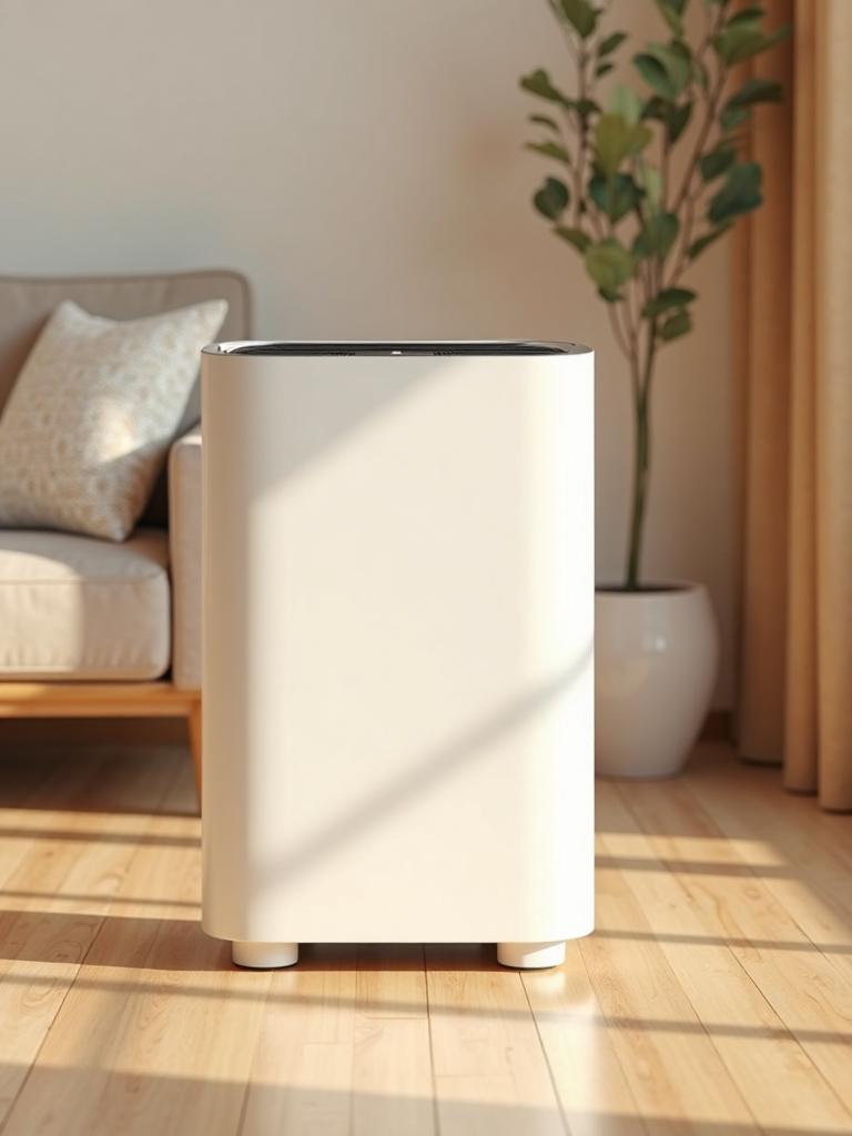 Simple and elegant air purifier Simple and elegant air purifier