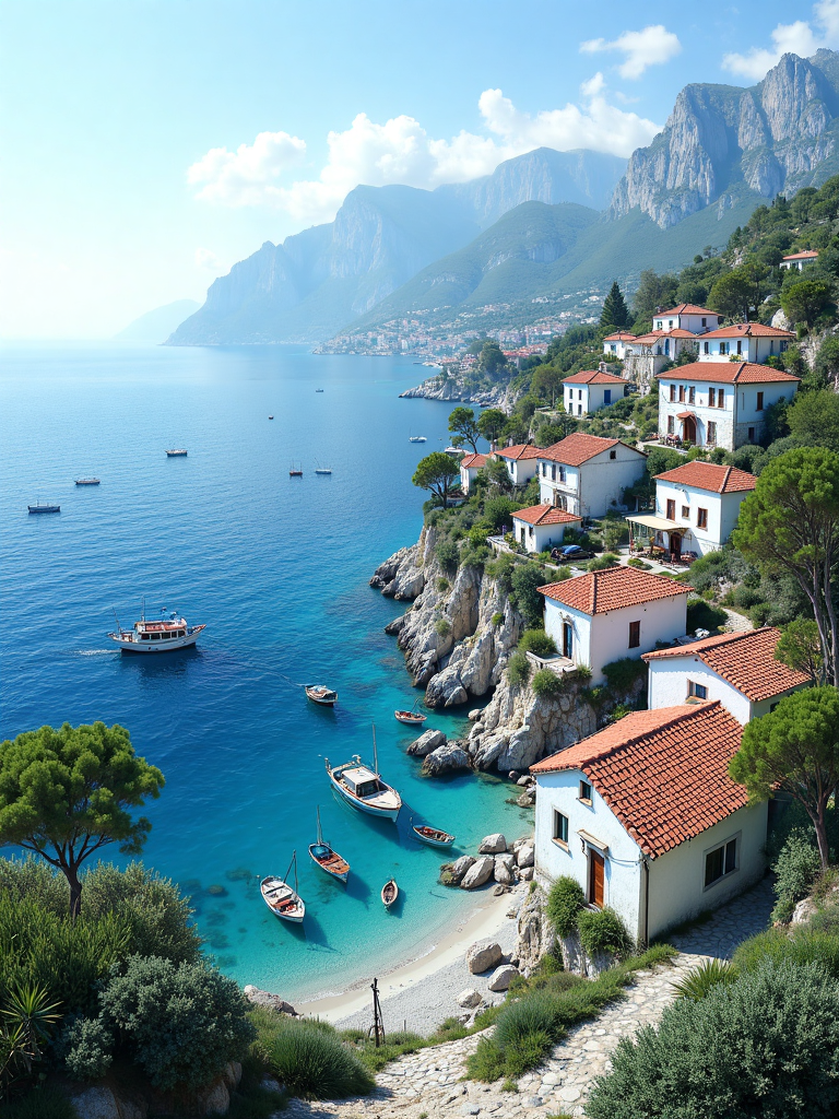 Coastal style rural landscape Rural Landscape in Seaside Style