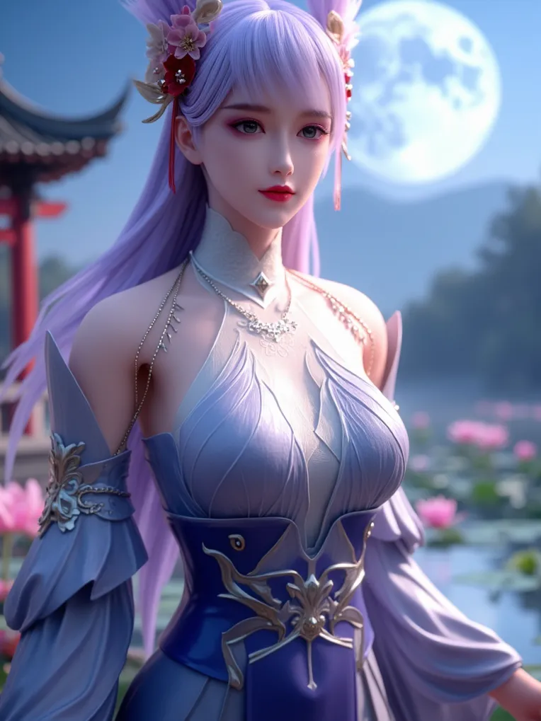 X-linziyue-Wealth and Wonder(TS)-LoRA-DeepBlue藍心-Shakker