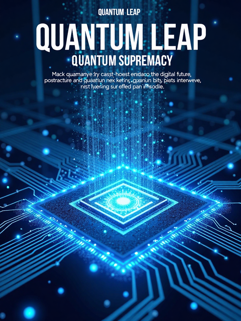 Quantum Transition Poster Design Quantum Transition Poster Design