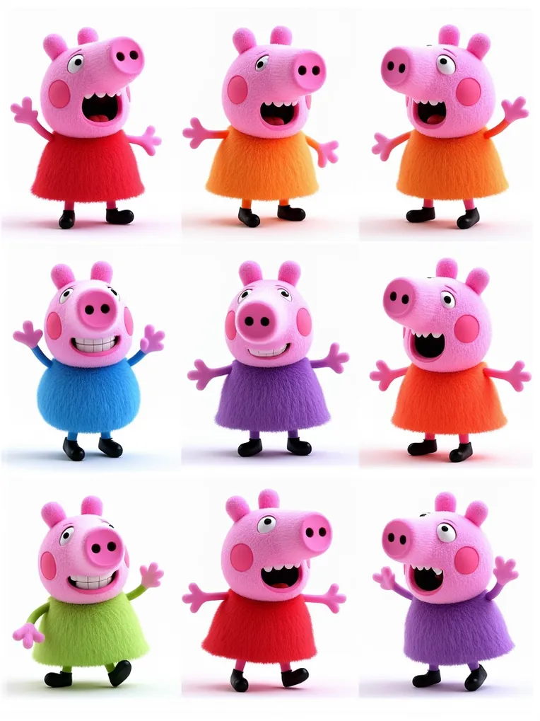 Anime Character,Girl,Composition Control,LoRA,FLUX.1