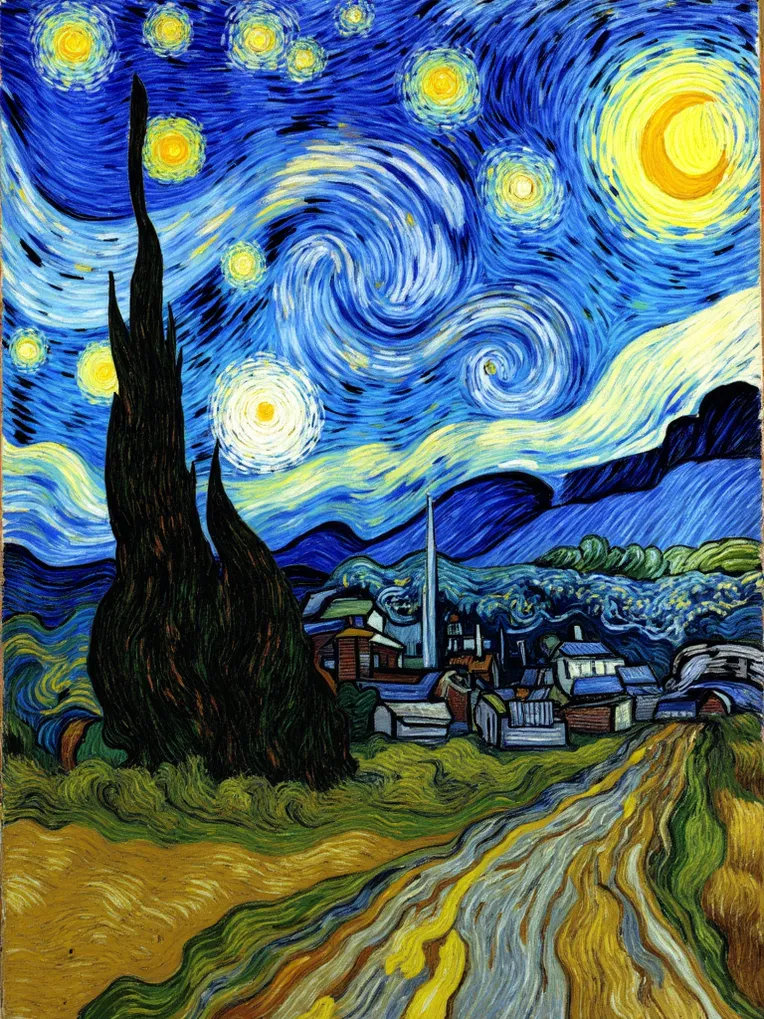 Traditional Painting Media,Style Boost,Landscape,LoRA,FLUX.1