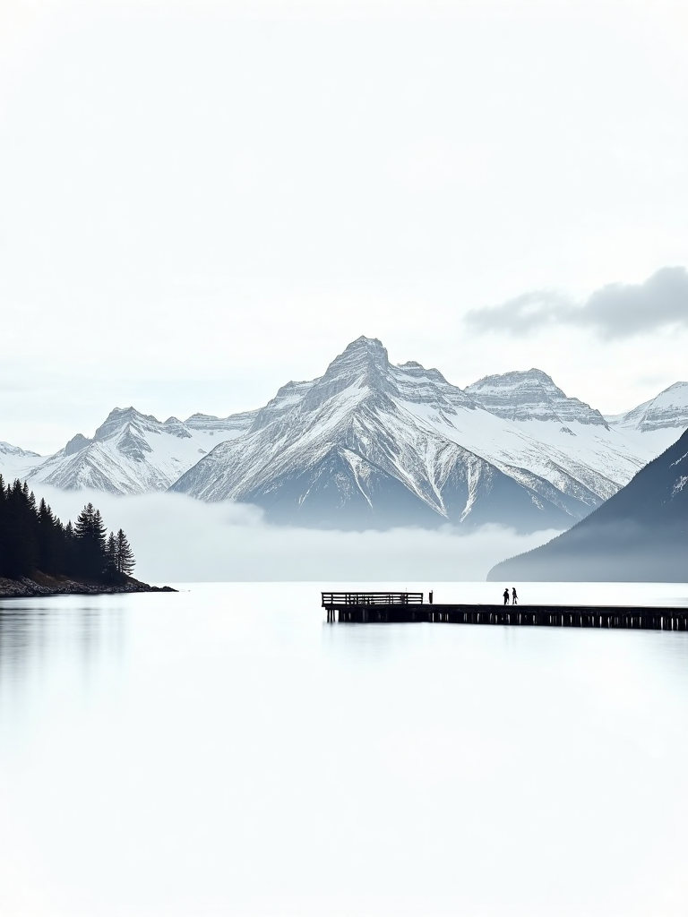 Snow Mountain Landscape/Photography 雪山景观/摄影