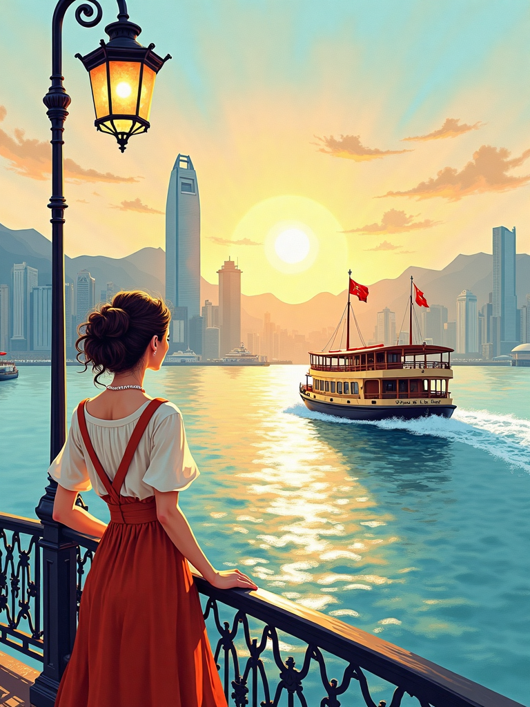 Hong Kong style illustration 港风插画