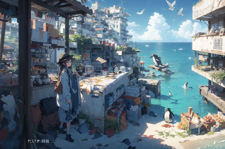 Anime,Anime Scene,Girl,LoRA,SD 1.5