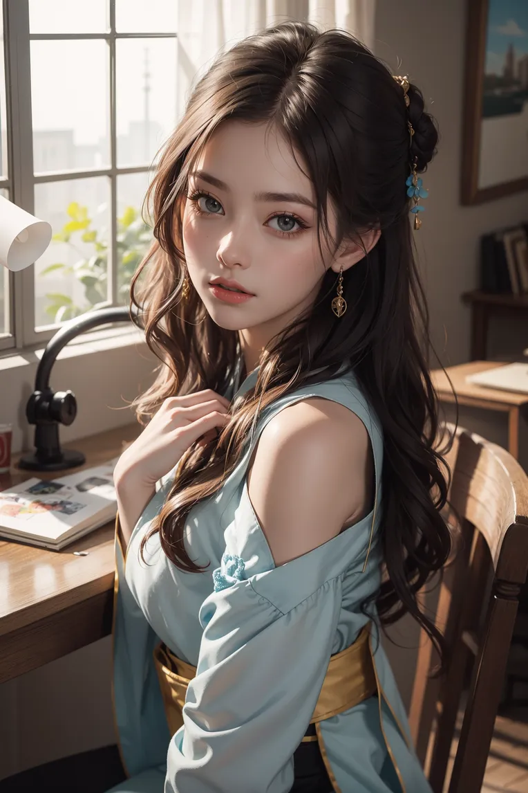 CGI style,Anime Character,Girl,Checkpoint,SD 1.5