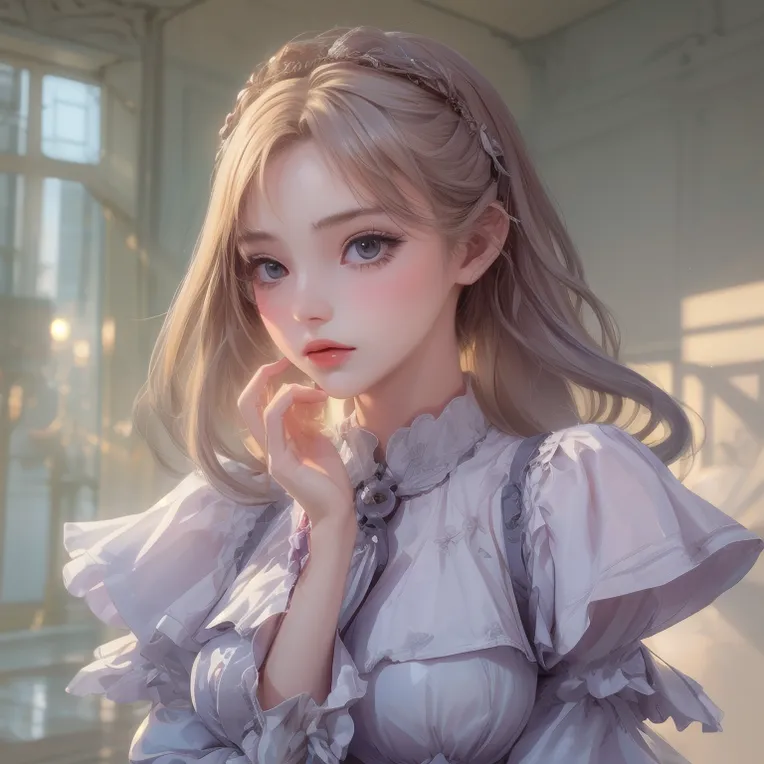 CGI style,Anime Character,Girl,LoRA,SD 1.5
