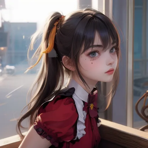 CGI style,Anime Character,Girl,LoRA,SD 1.5