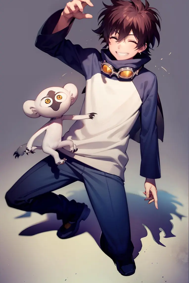 CGI style,Anime Character,Boy,LoRA,SD 1.5