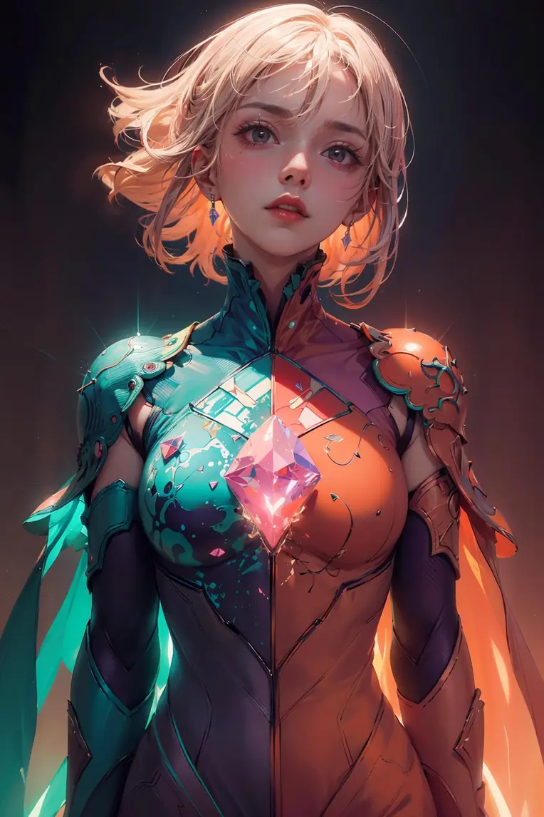 CGI style,Anime Character,Girl,Checkpoint,SD 1.5