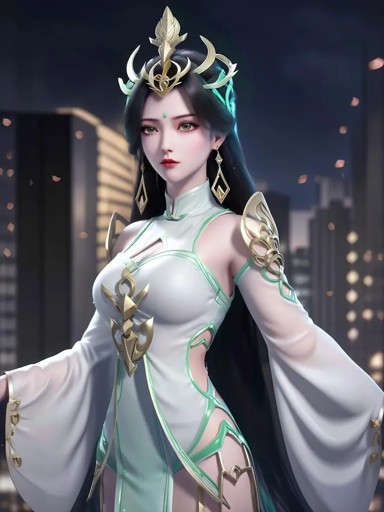 CGI style,Anime Character,Girl,LoRA,SD 1.5