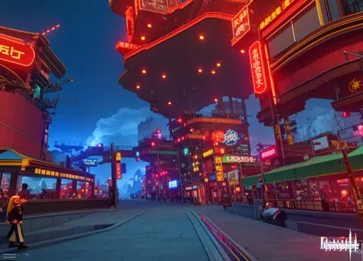CGI style,Anime Scene,Space & Scene,LoRA,SD 1.5