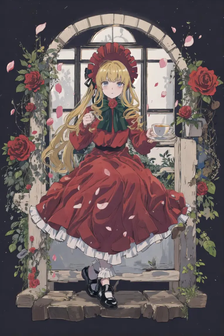 Rozen Maiden/ローゼンメイデン-Shinku/真紅(With multires