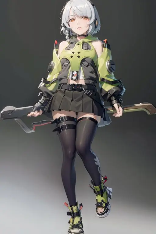 Anime,CGI style,Anime Character,LoRA,SD 1.5