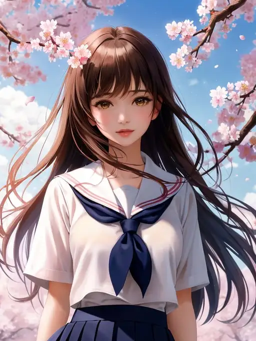 CGI style,Anime Character,Girl,Checkpoint,SD 1.5