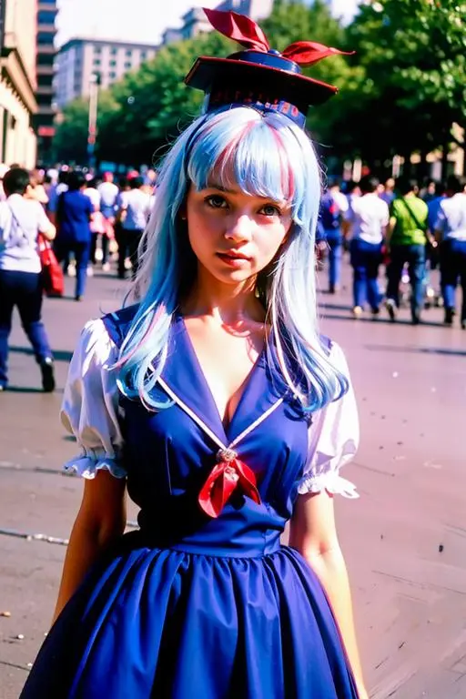 CGI style,Anime Character,Girl,LoRA,SD 1.5