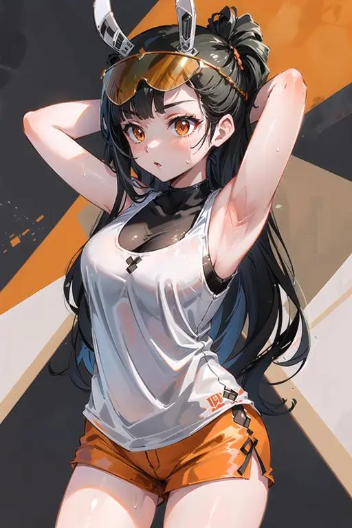 CGI style,Anime Character,Girl,LoRA,SD 1.5