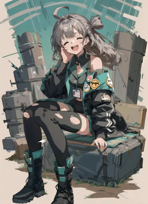 CGI style,Anime Character,Girl,LoRA,SD 1.5