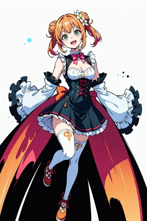 Anime,Anime Character,Girl,Wildcards,SD 1.5