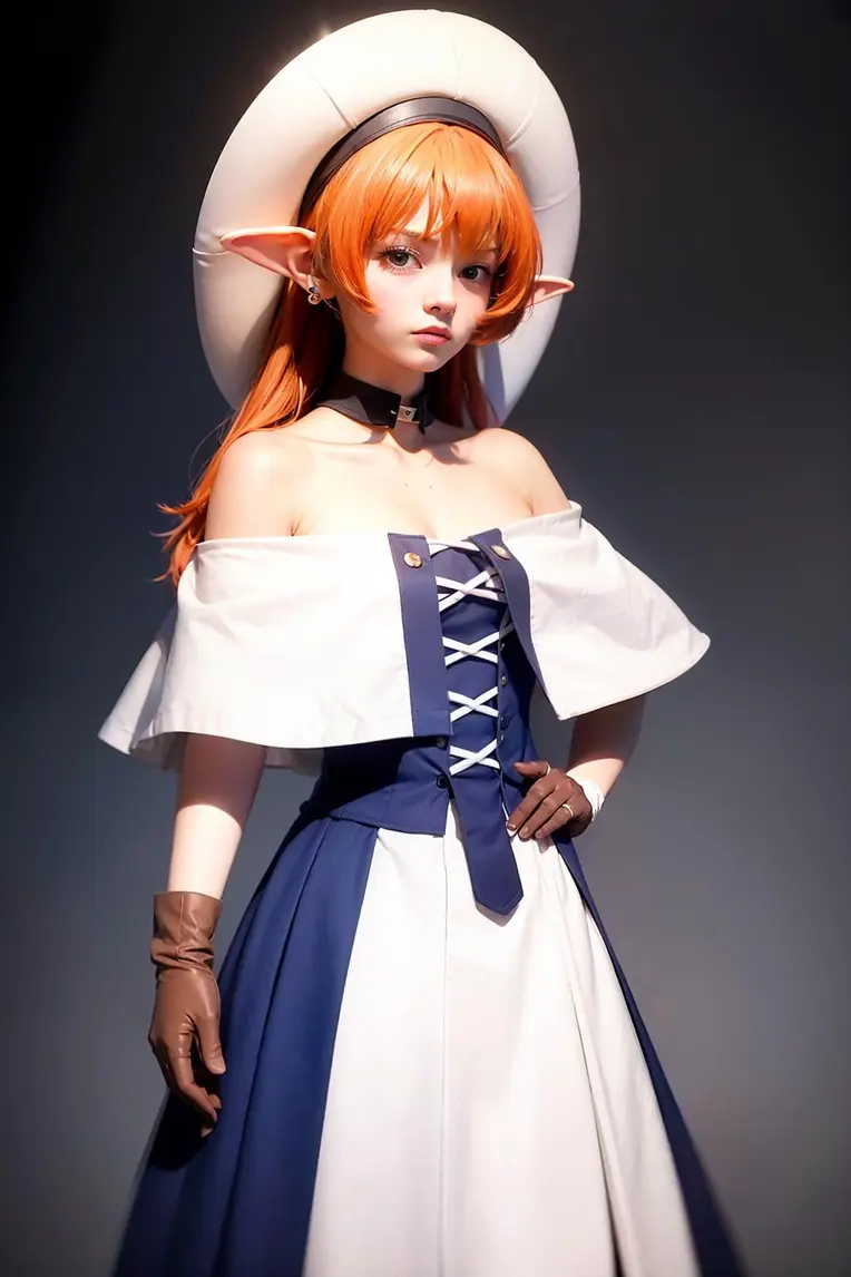 CGI style,Anime Character,Girl,LoRA,SD 1.5