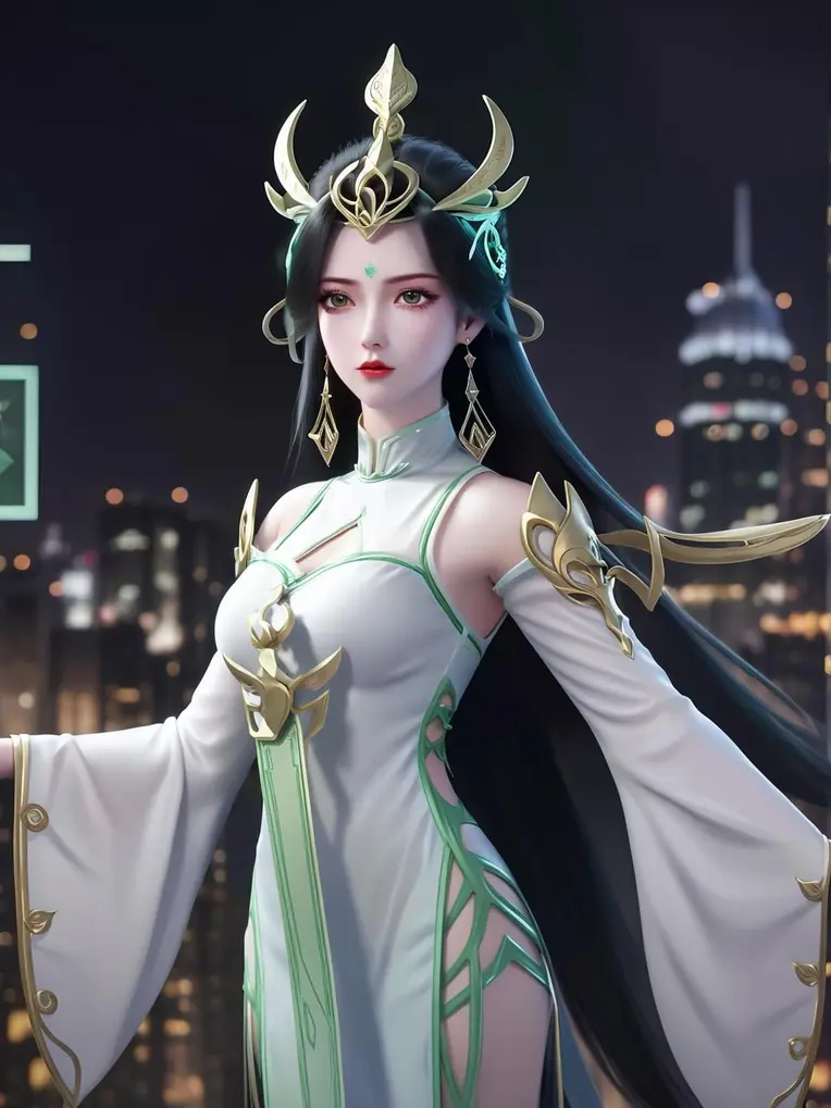 CGI style,Anime Character,Girl,LoRA,SD 1.5